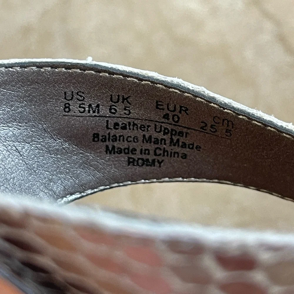 Gorgeous Sam Edelman leather and cork wedges! - Picture 8 of 10